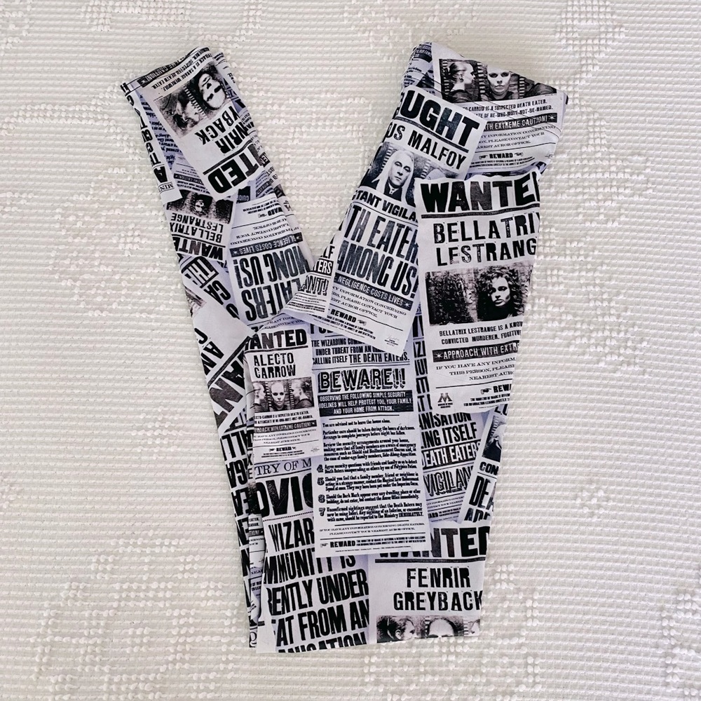 BlackMilk Limited Edition Harry Potter Leggings